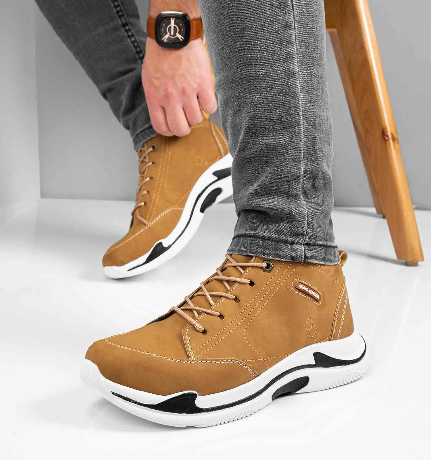 کفش ساقدار مردانه Balenciaga مدل 11840